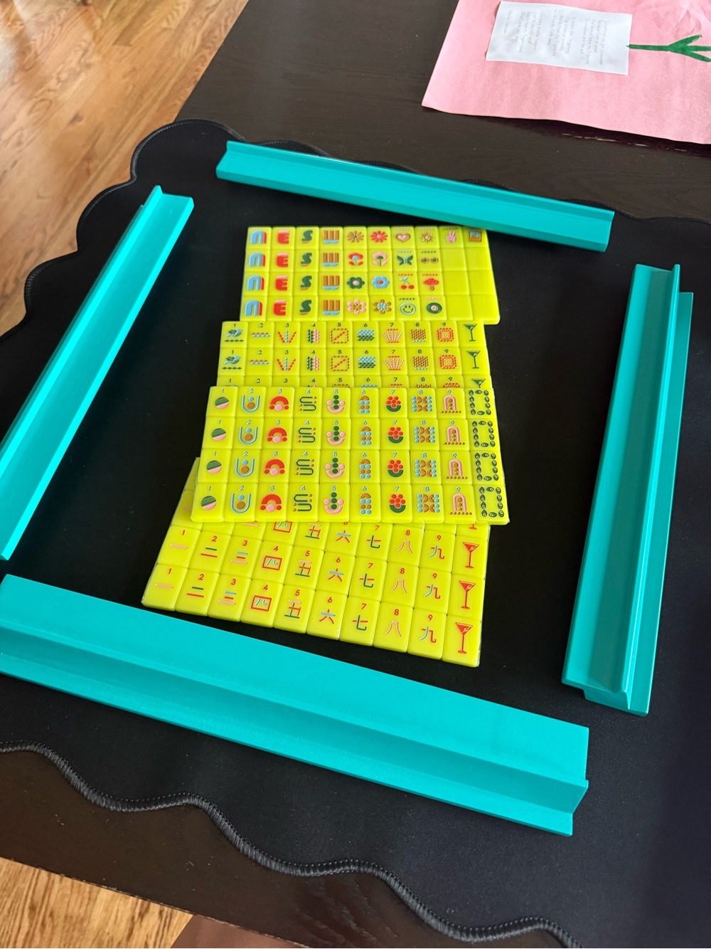 Kids Mahjong Racks / Travel Racks